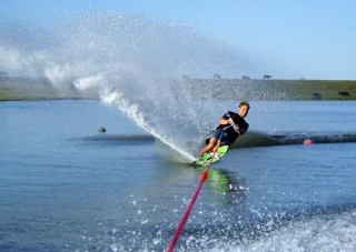Water skiing 
